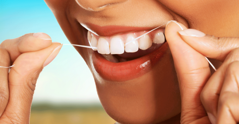 Our Worcester MA Dentists recommend Flossing as an integral part of your dental health maintenance.