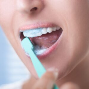 Oral health: tooth brushing